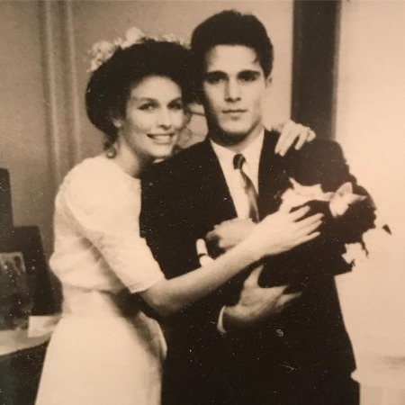 Michael Schoeffling with his lovely wife Valerie Robinson.